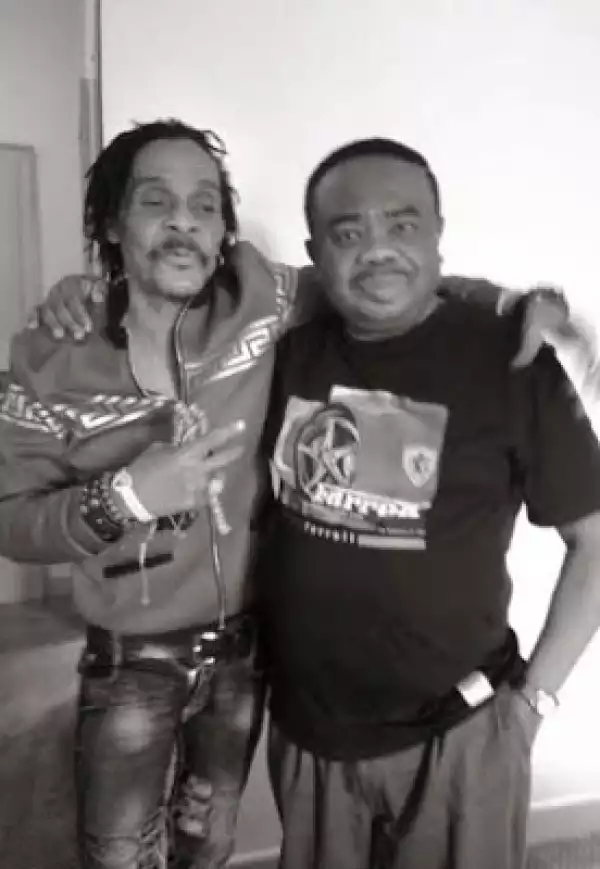 Tony Okoroji Visits Reggae Star, Majek Fashek, At Abuja Rehab Centre [See Photos]